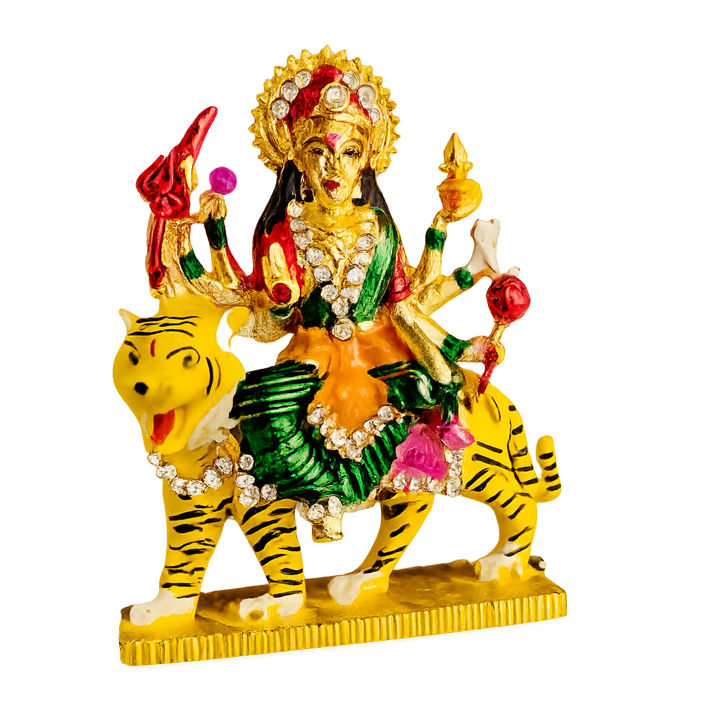 Goddess Durga on Tiger primary product image